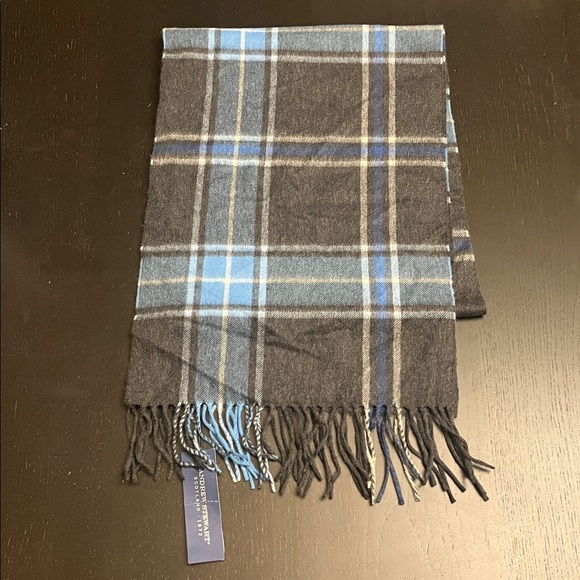Andrew Stewart Cashmere Scarf NWT - Picture 4 of 5